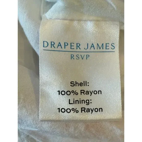 DRAPER JAMES Pink Floral Ruffle Sleeve Shirt Top Women size S Romantic Ruffles - Picture 6 of 8